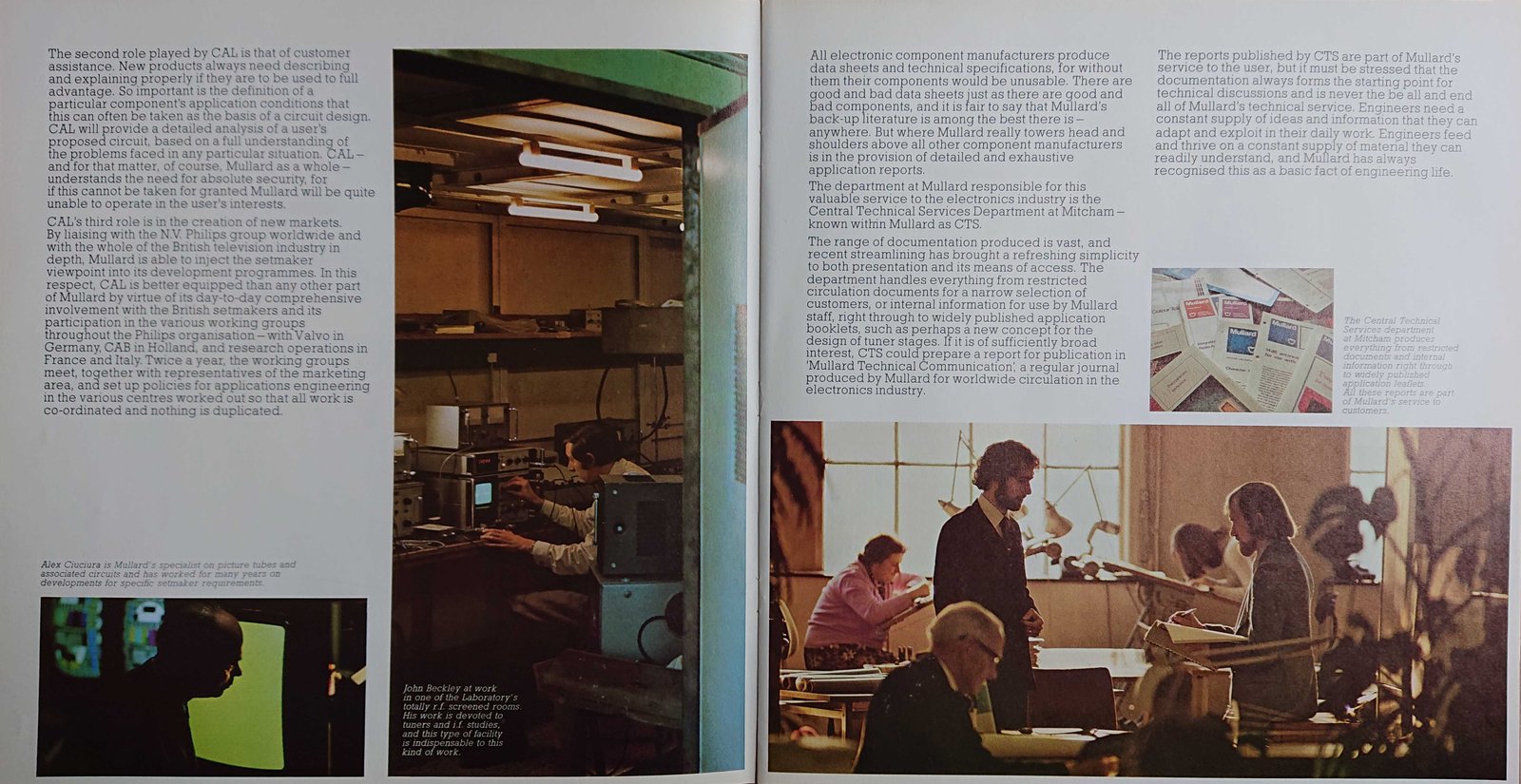 Middle of cover of M BBC 50